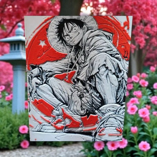 Quadro luffy classico